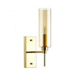 Odeon light 4689/1W MODERN ODL20 439 золотой/янтарный Бра E14 1*40W DIATRA  - 1 купить